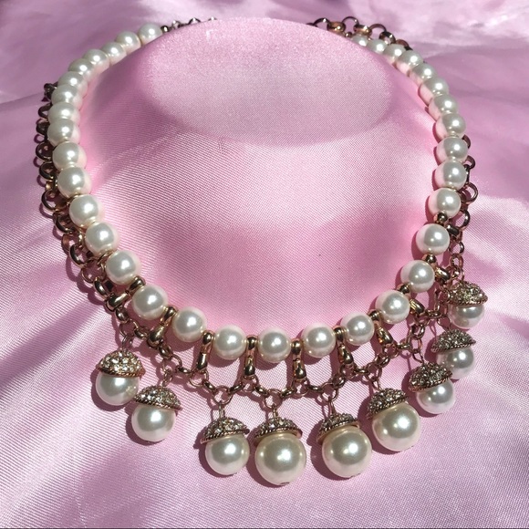 Charming Charlie Jewelry - Charming Charlie’s Pearl Statement Necklace